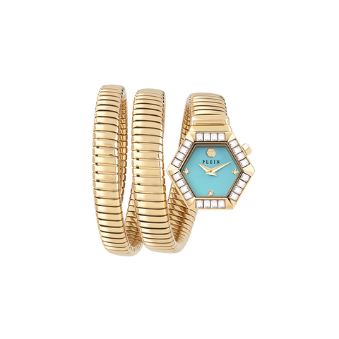 $nake Hexagon Gold-Blue 28mm