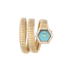 $nake Hexagon Gold-Blue 28mm