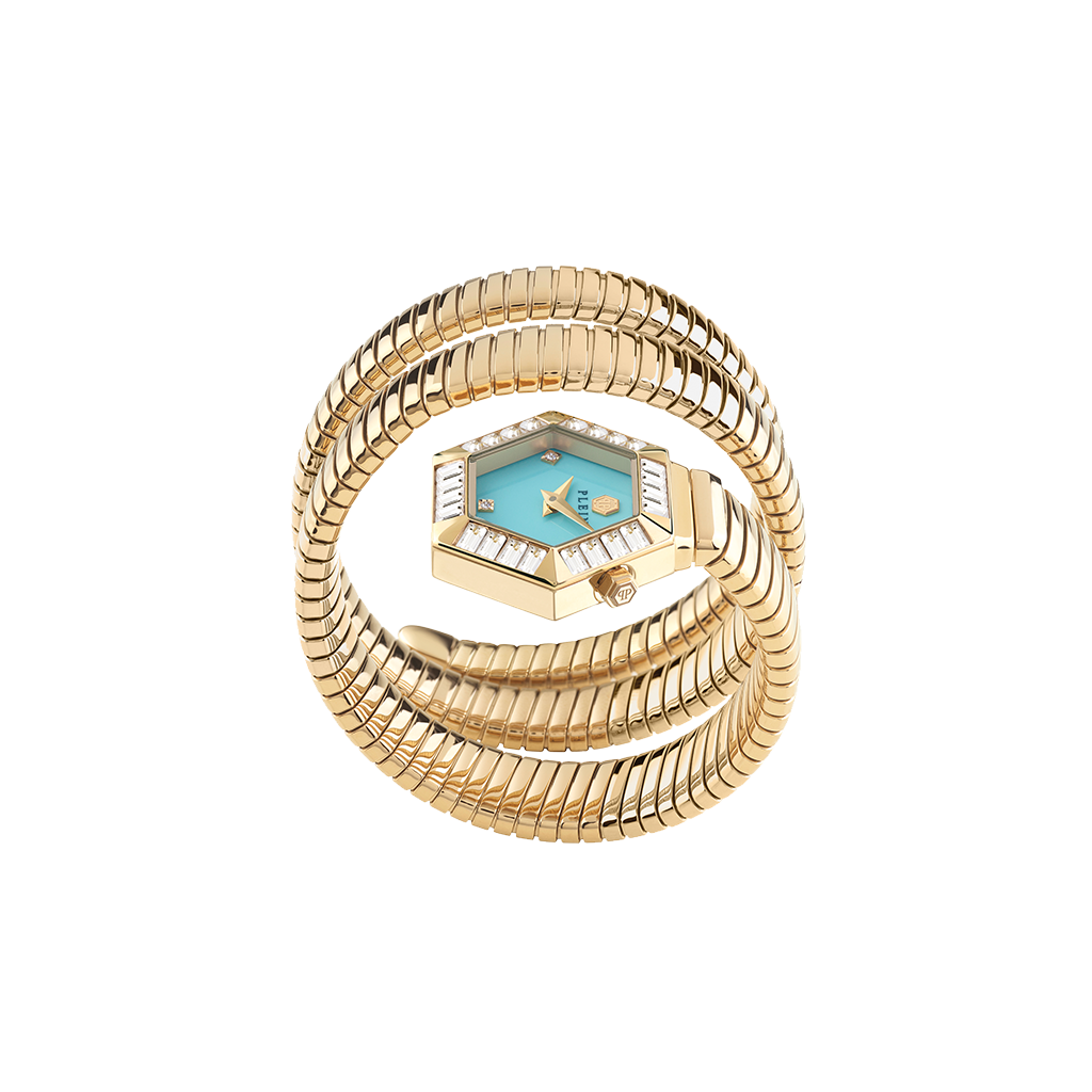 $nake Hexagon Gold-Blue 28mm