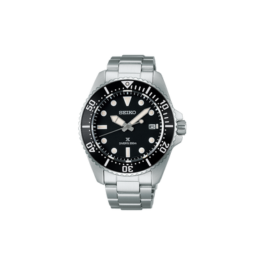 Prospex Diver's 200m Silver Black 41mm