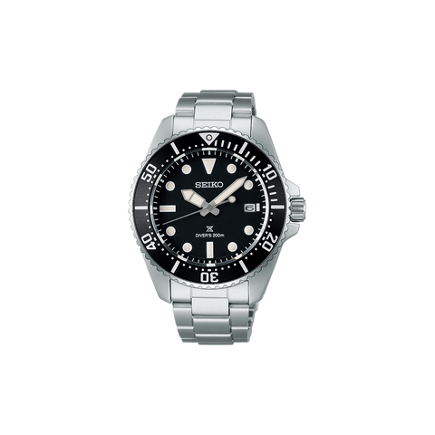 Prospex Diver's 200m Silver Black 41mm
