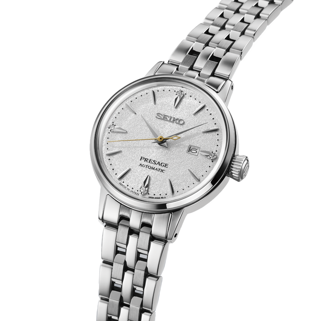 Presage Cocktail Time Silver-White 30.3mm