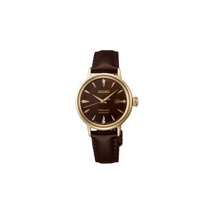 Presage Cocktail Time Gold-Brown 30.3mm