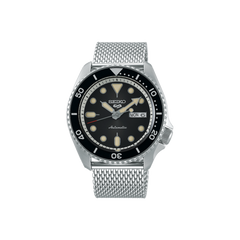 5 Sports Silver Black 42.5mm