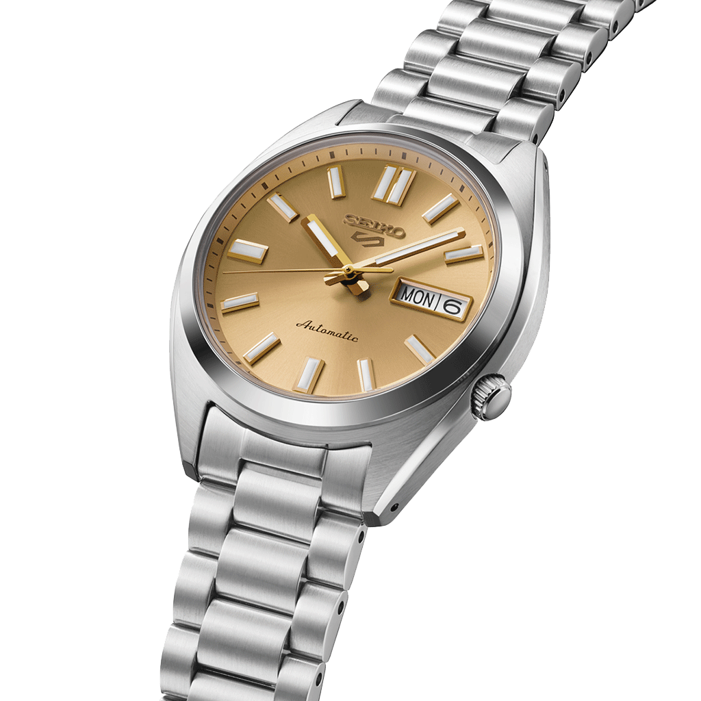 5 Sports SNXS Style Silver Gold 37.4mm