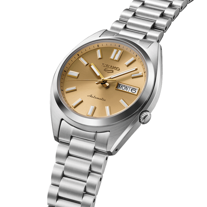 5 Sports SNXS Style Silver Gold 37.4mm