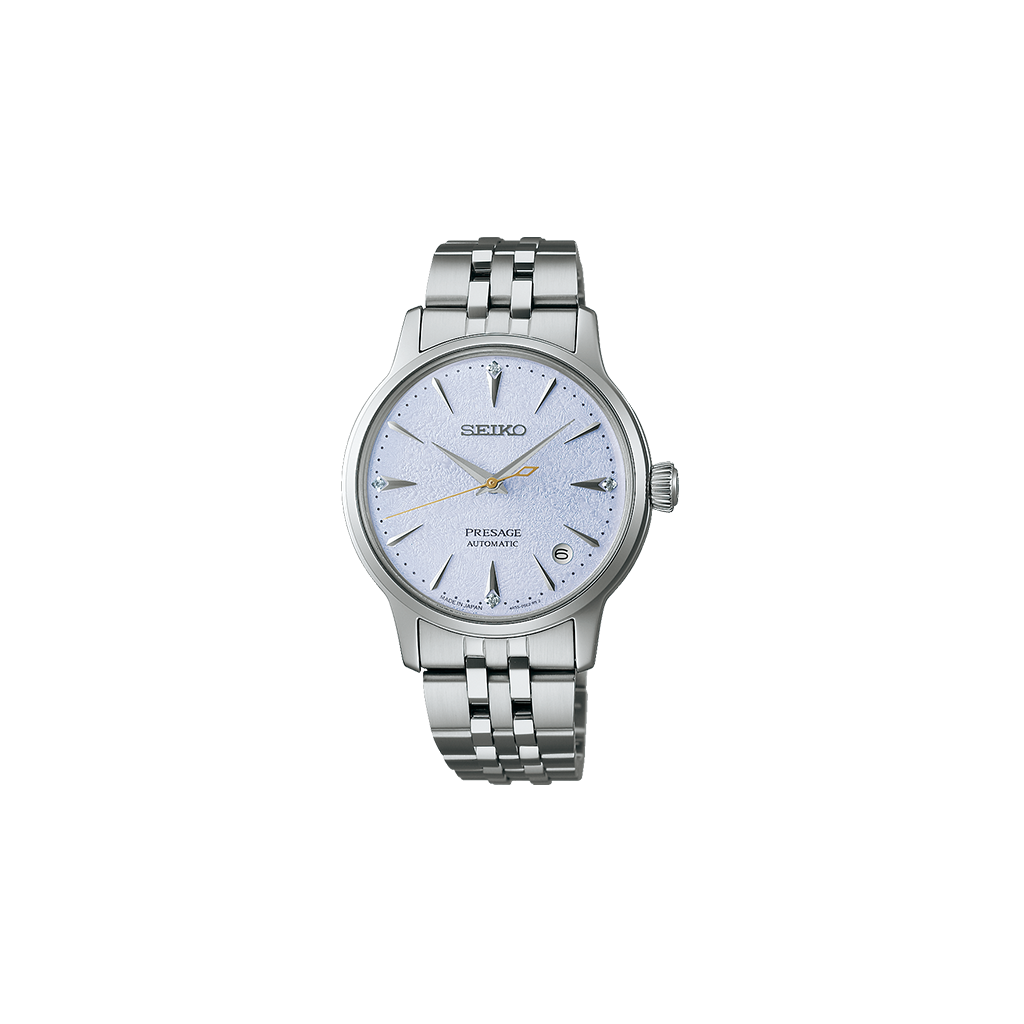 Presage Cocktail Time Frozen Sky Diving 34mm