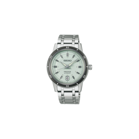 Presage Style 60's Silver-Green 39.5mm