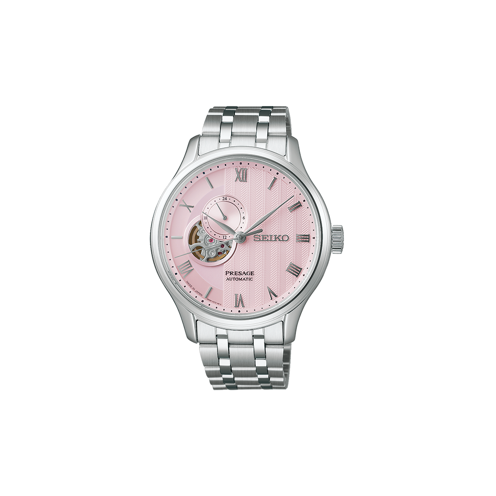 Presage Japanese Garden Pink 41.8mm