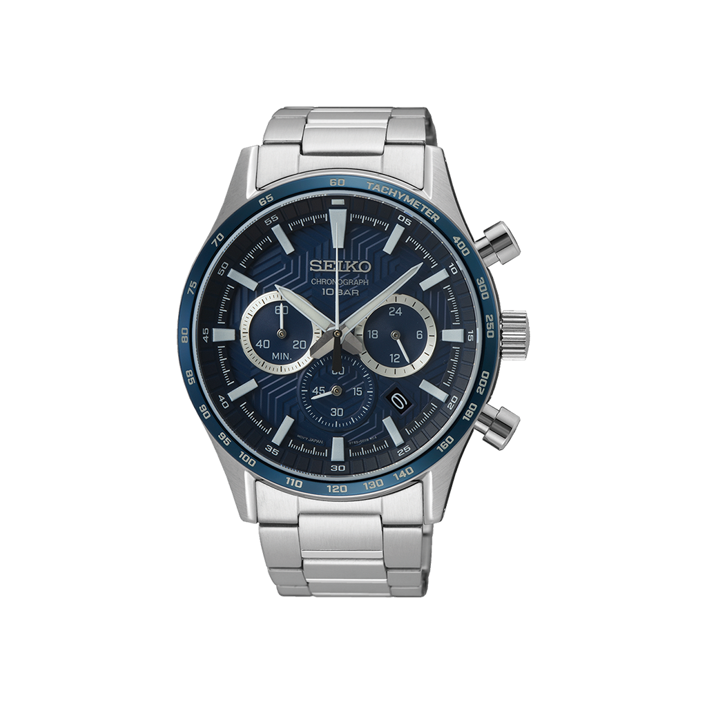 Neo Sports Silver Blue 43mm