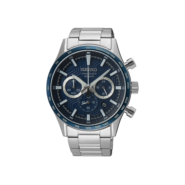 Neo Sports Silver Blue 43mm
