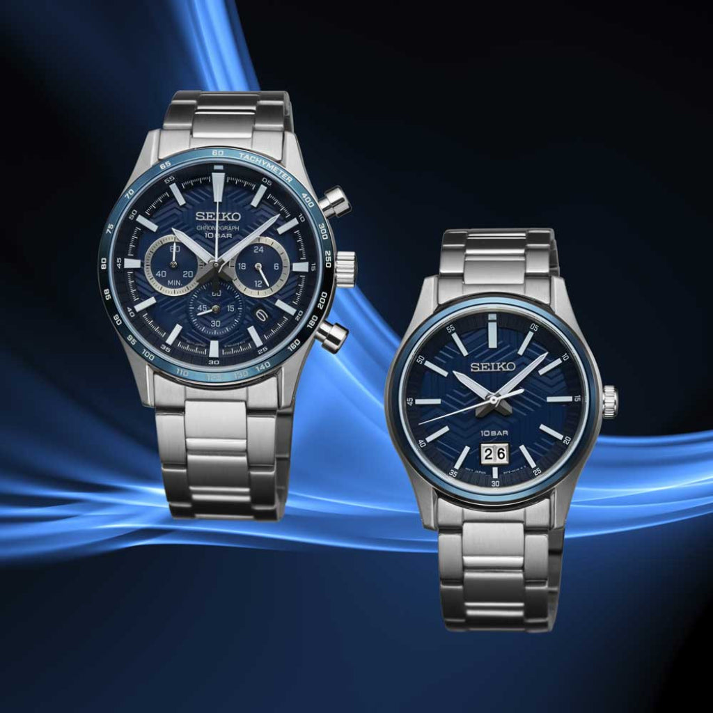 Neo Sports Silver Blue 43mm