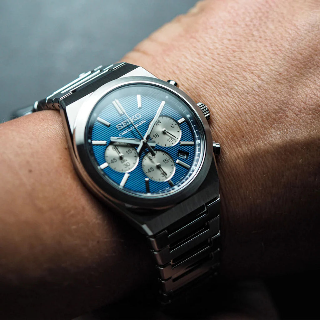 Neo Sports Silver Blue 40mm