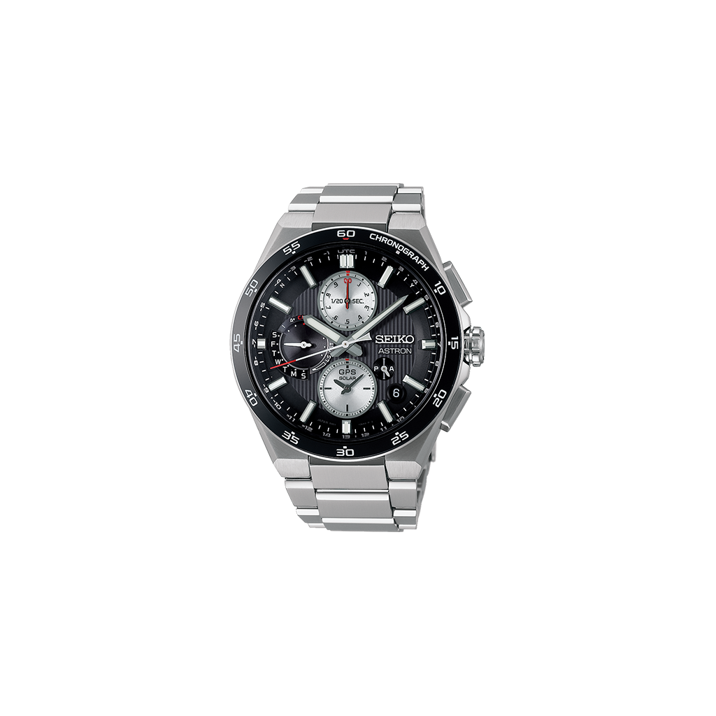 Astron GPS Solar Black 49.5mm