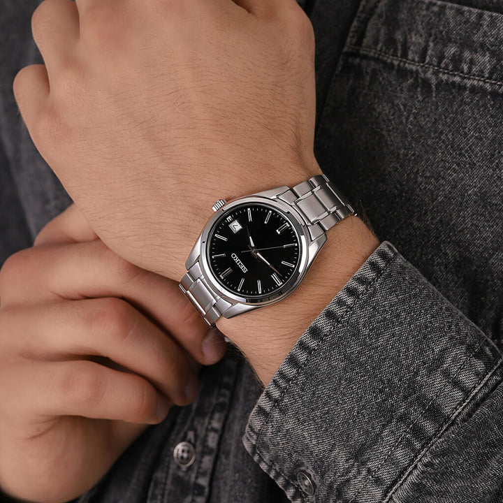Neo Classic Silver Black 40.2mm