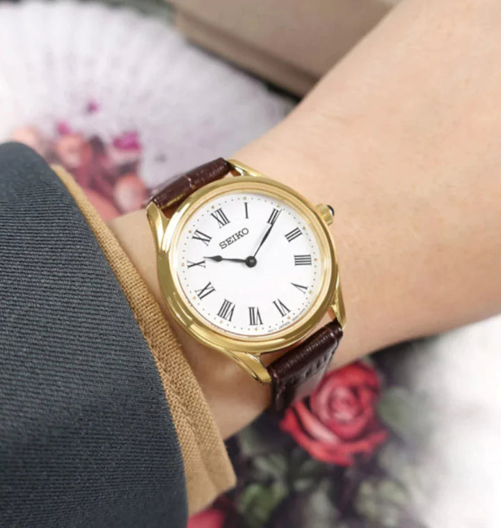Conceptual Neo Classic Gold Brown-White 29mm