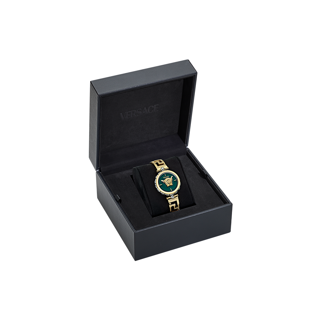 Medusa Jewel Gold-Green 24mm
