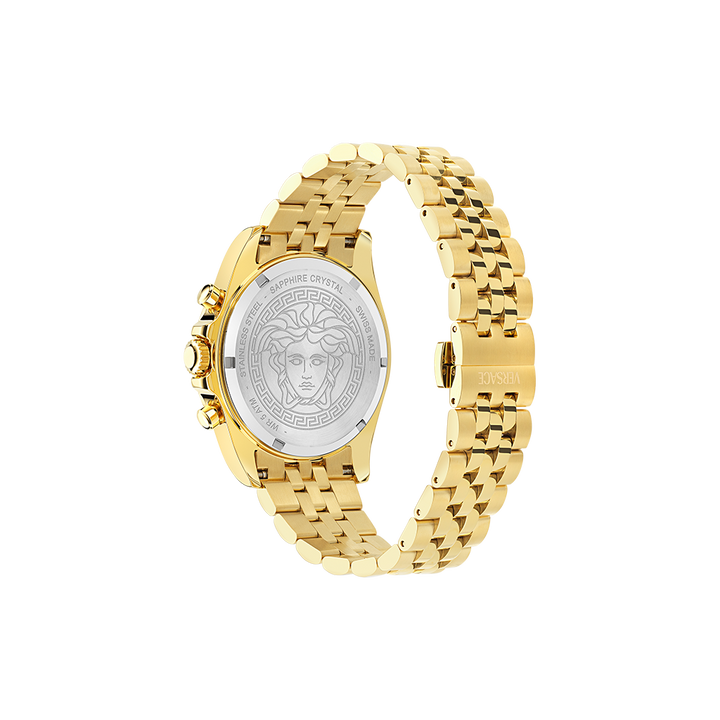 Greca Chrono Wave Gold-Black 43mm