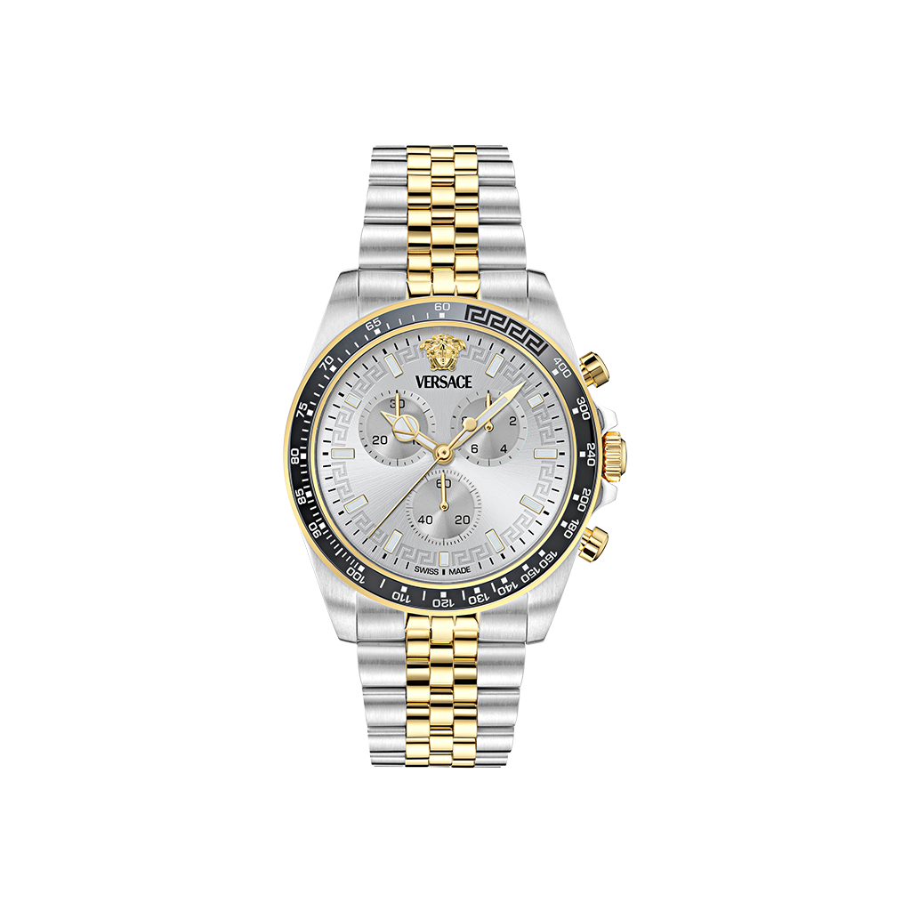 Greca Chrono Wave Dual-Tone 43mm