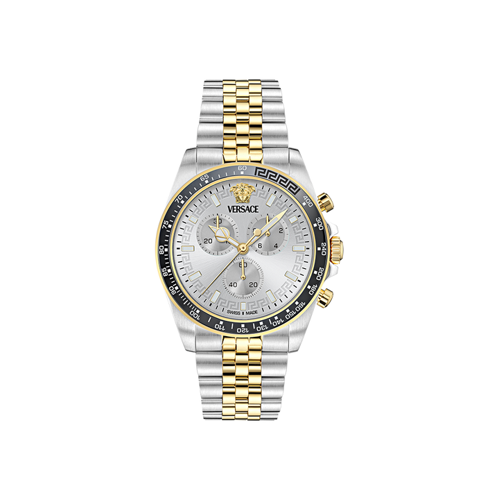 Greca Chrono Wave Dual-Tone 43mm