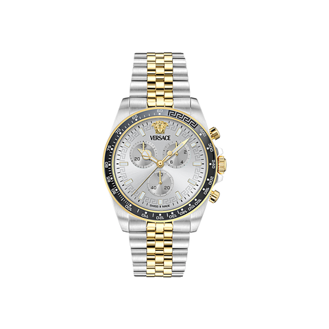 Greca Chrono Wave Dual-Tone 43mm