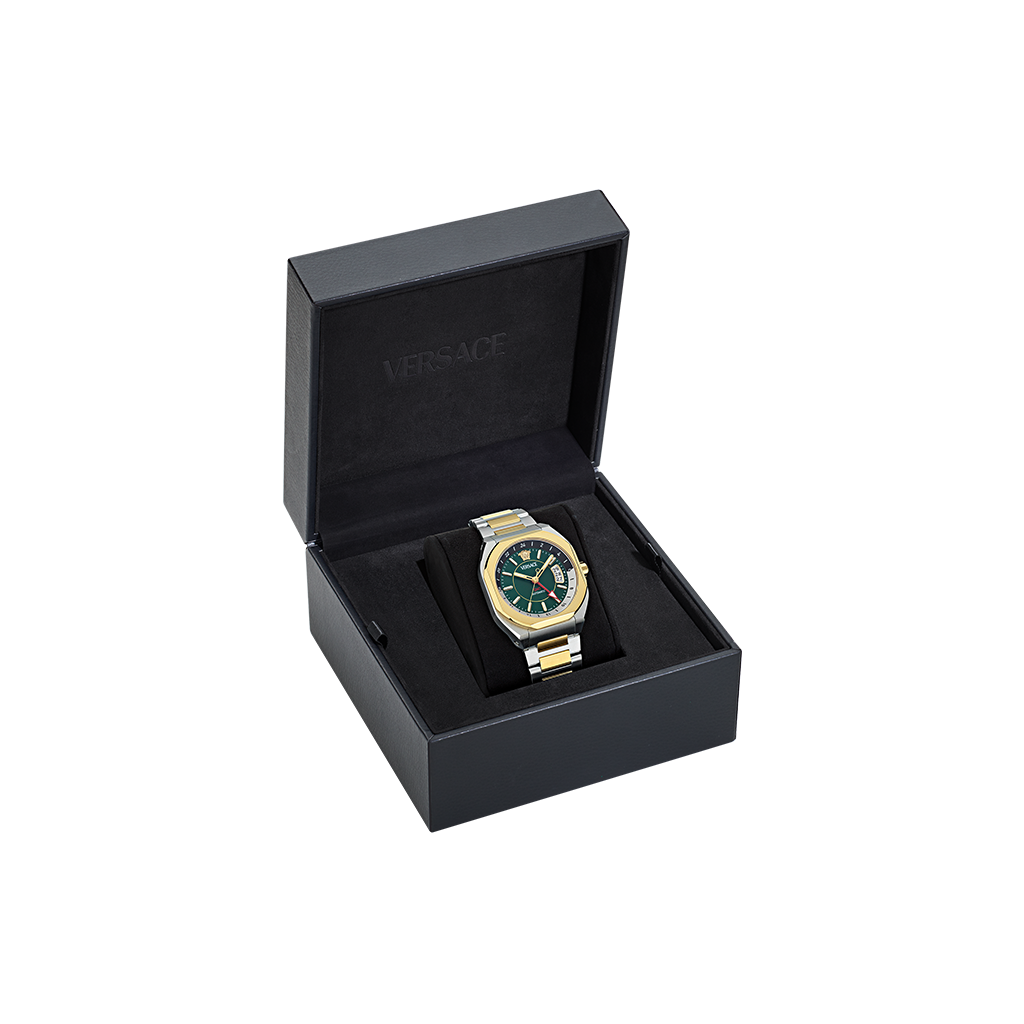 V-Contempo GMT Dual-Tone Green 48mm