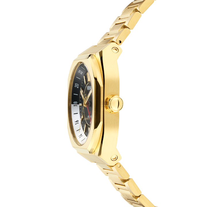 V-Contempo GMT Gold-Black 48mm
