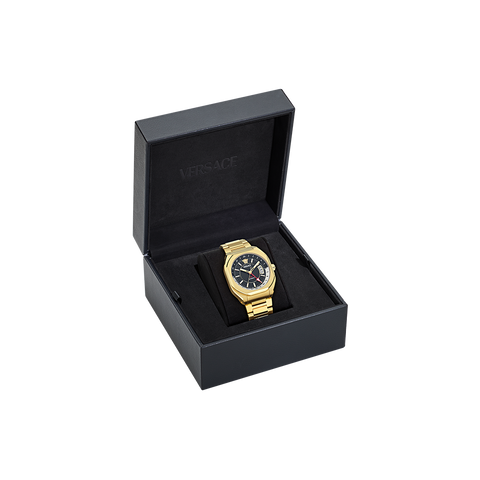 V-Contempo GMT Gold-Black 48mm