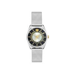 New V-Circle Silver-Black 36mm