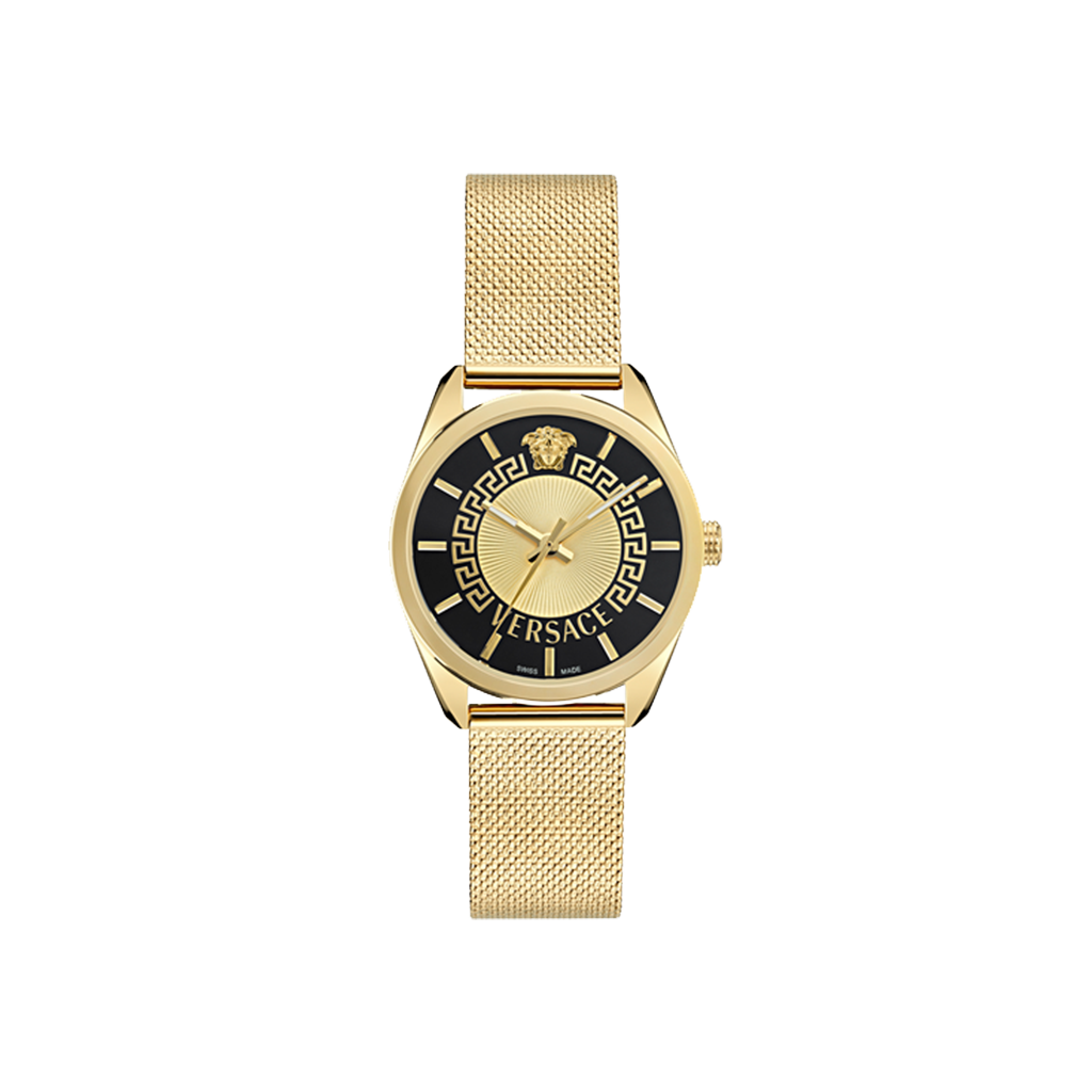 New V-Circle Gold-Black 36mm