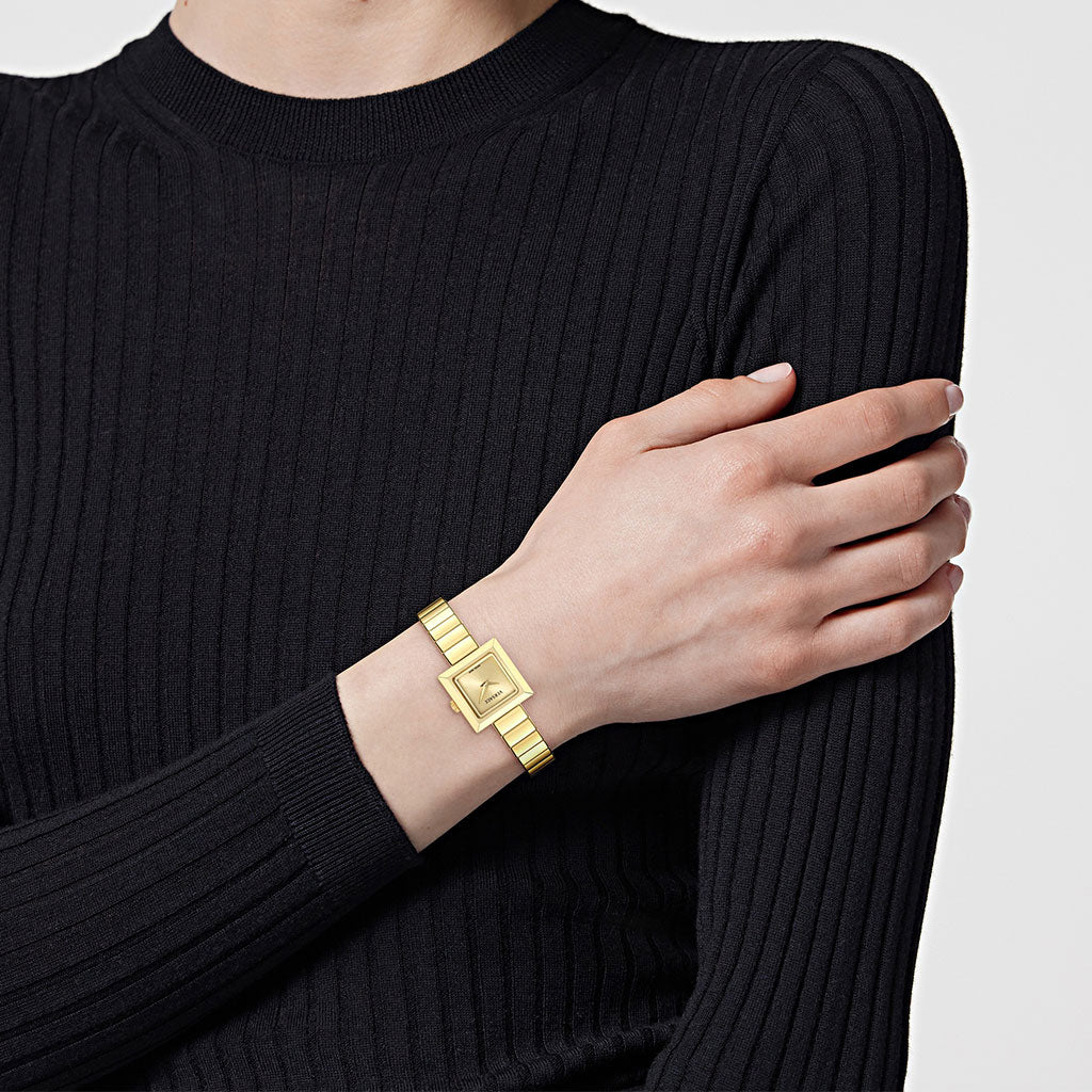 V-Square Petite Gold 36mm