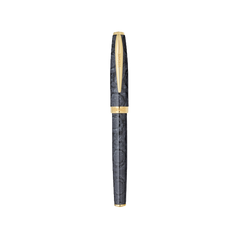 Caneta Barocco Black Pattern-Gold Rollerball