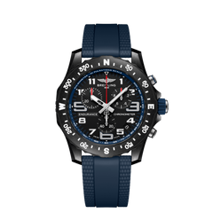 relógio endurance pro pulseira azul escura e mostrador preto