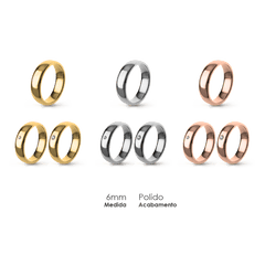 Aliança Wedding Essential Elíptica Extra Amendoada