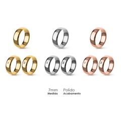 Aliança Wedding Essential Elíptica Extra Amendoada