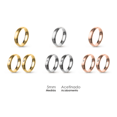 Aliança Wedding Essential Elíptica Extra Amendoada