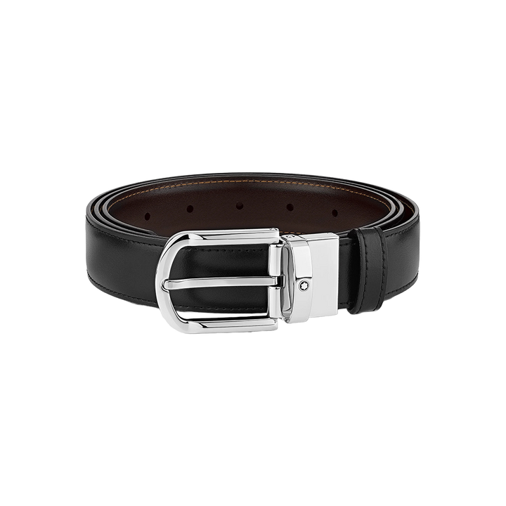Cinto Reversível Horseshoe Black/Brown 30mm