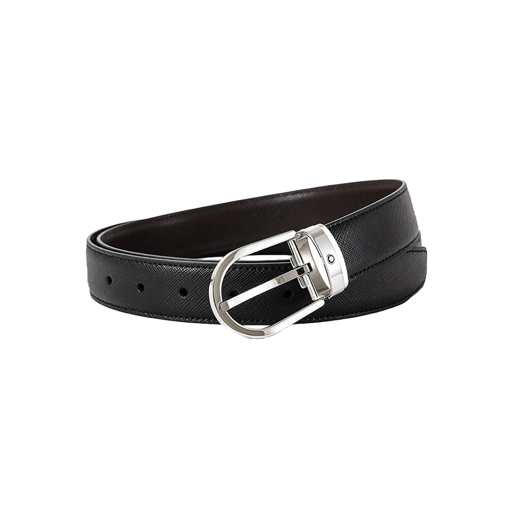 Cinto Reversível Horseshoe Brown/Black 30mm