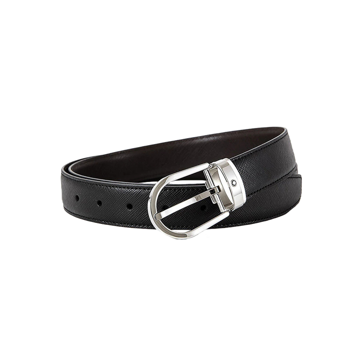 Cinto Reversível Horseshoe Brown/Black 30mm
