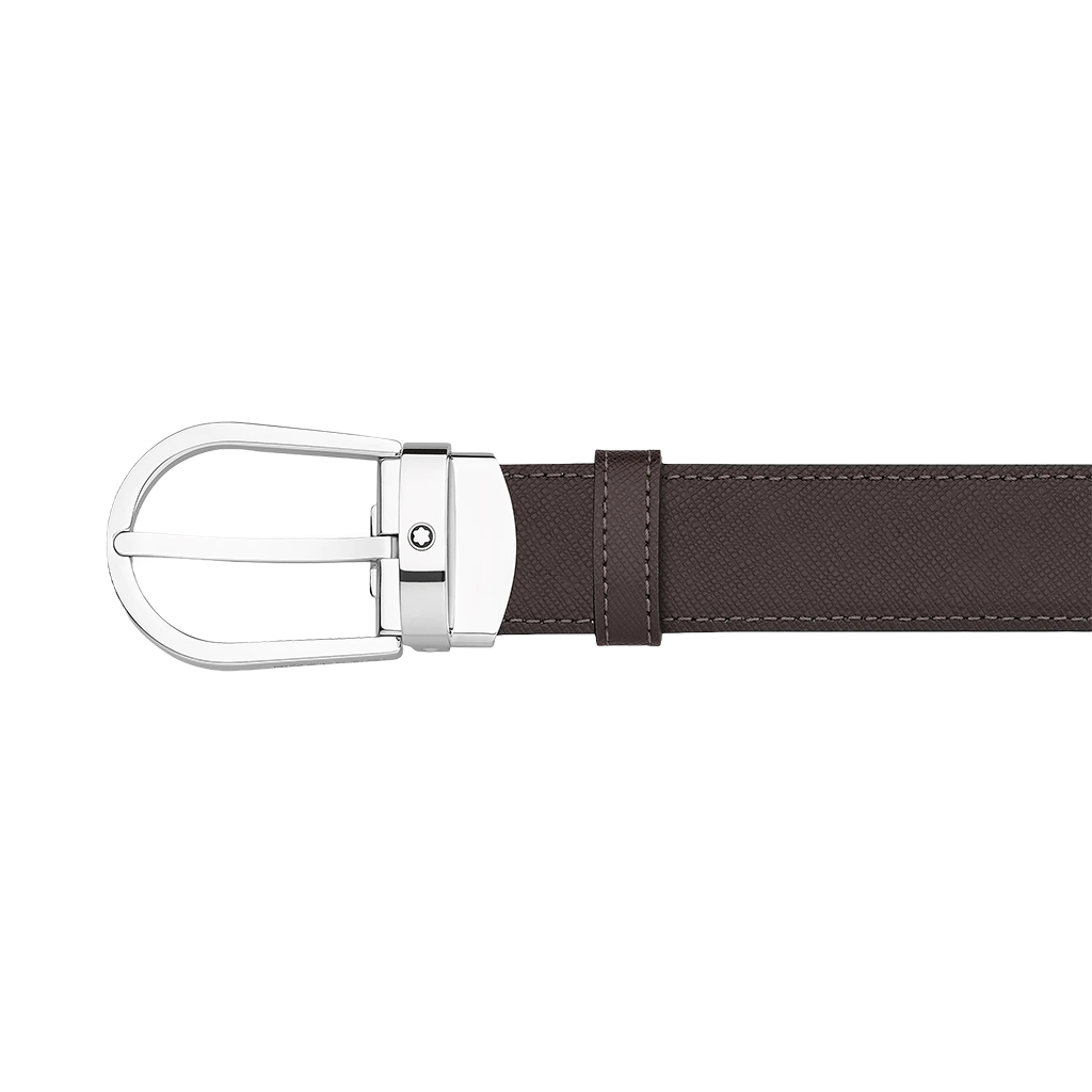 Cinto Reversível Horseshoe Brown/Black 30mm