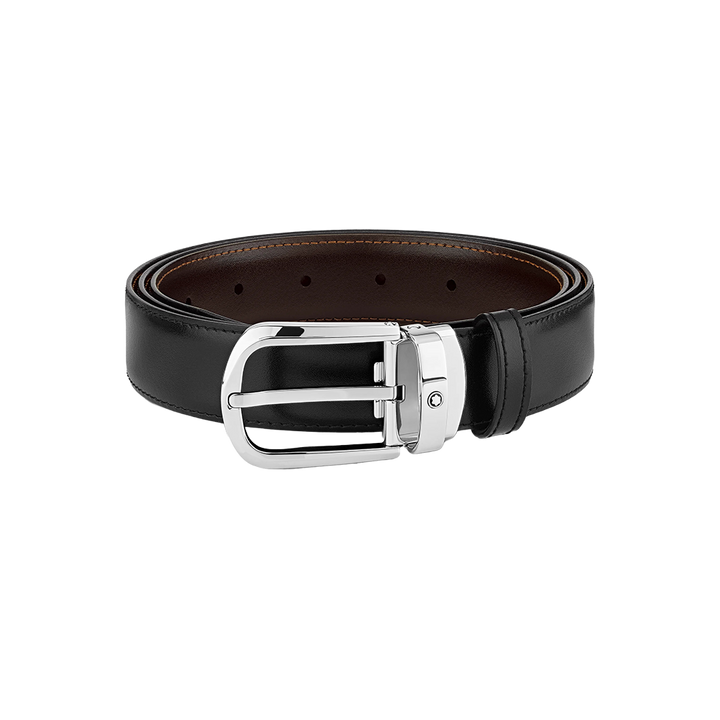 Cinto Reversível Horseshoe Black/Brown 30mm
