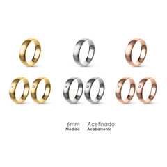 Aliança Wedding Essential Elíptica Extra Amendoada