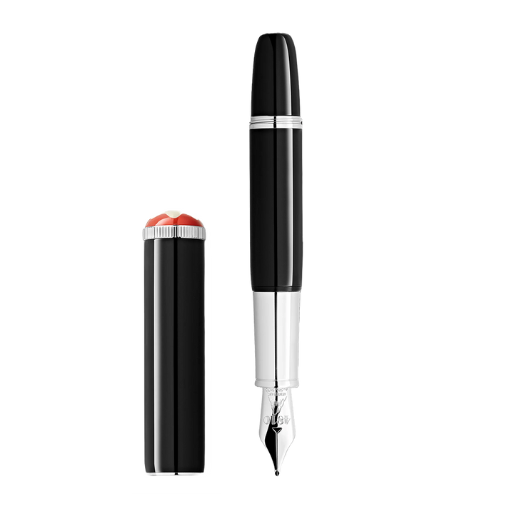 Caneta Heritage Rouge et Noir "Baby" Special Edition Black-Coloured Fountain