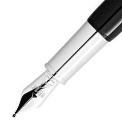 Caneta Heritage Rouge et Noir "Baby" Special Edition Black-Coloured Fountain