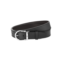 Cinto Reversível Horseshoe Brown/Black 35mm