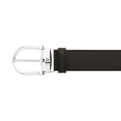 Cinto Reversível Horseshoe Brown/Black 35mm