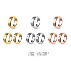 Aliança Wedding Essential Elíptica Extra Amendoada