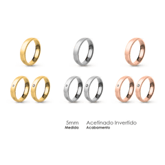 Aliança Wedding Essential Elíptica Extra Amendoada