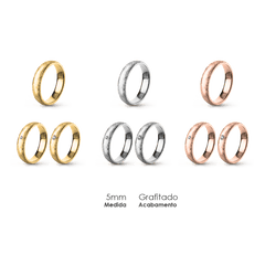 Aliança Wedding Essential Elíptica Extra Amendoada