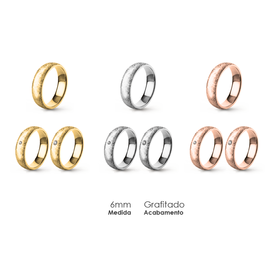 Aliança Wedding Essential Elíptica Extra Amendoada